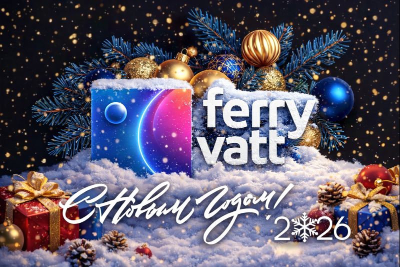 Новогоднее поздравление от ГК ФЕРРИ ВАТТ